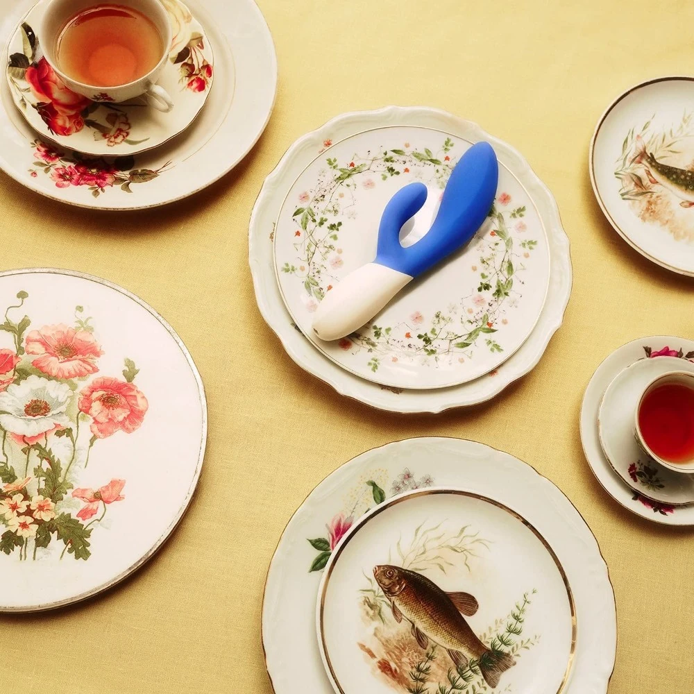 Lelo İna 2 California Sky G-Bölgesi ve Klitoris Özel Titreşimli Rabbit Vibratör