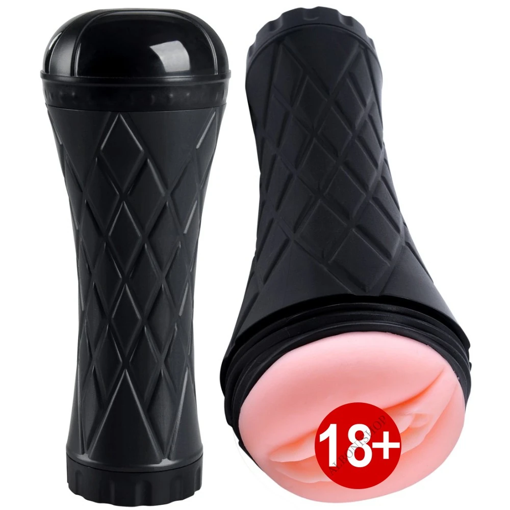 Fener Tipi İçi Tırtıklı Realistik Vajina Mastürbatör