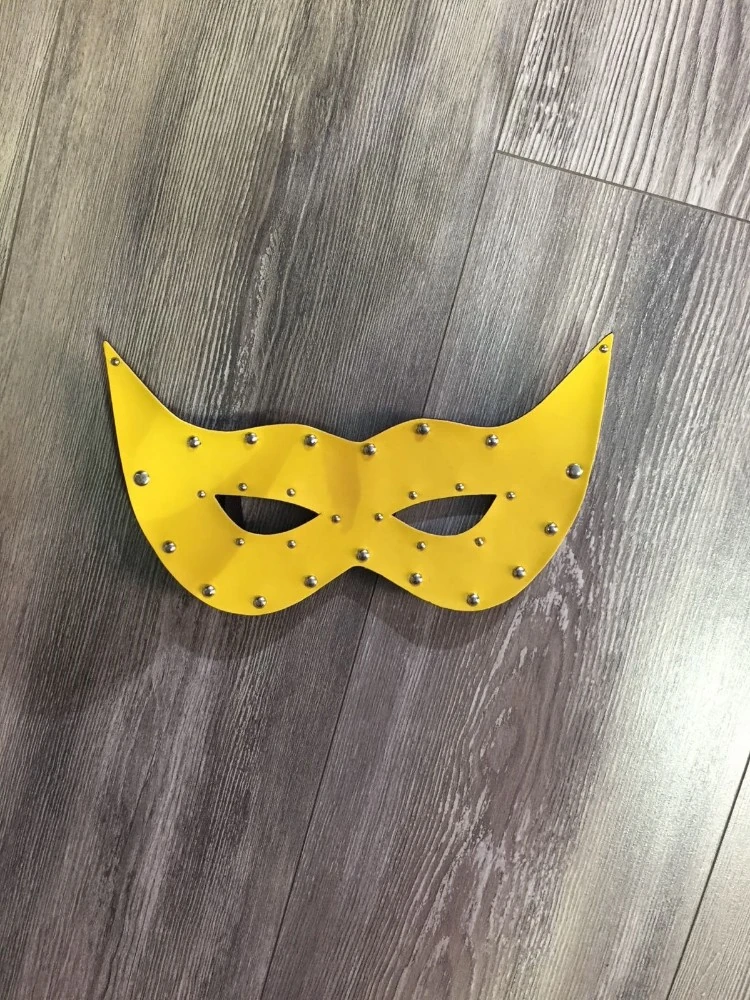 Sarı Deri Göz Maskesi