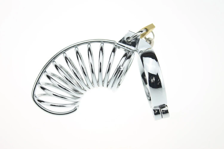 Bonilove Metal Chastity Cage Fetiş Kilitli Penis Kafesi