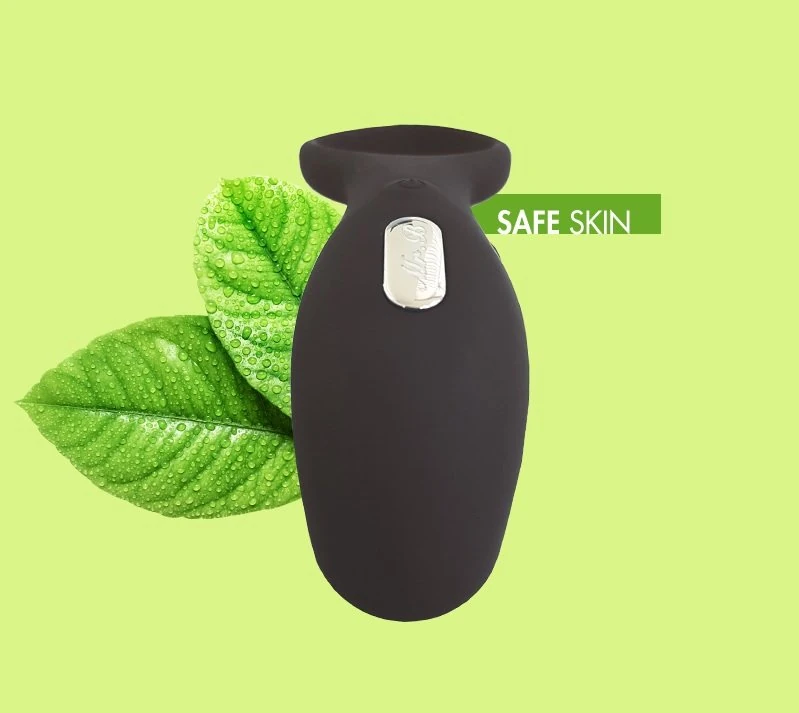 Wowyes B9 Şarjlı 10 Farklı Titreşimli Su Geçirmez Lüks Siyah Penis Halkası