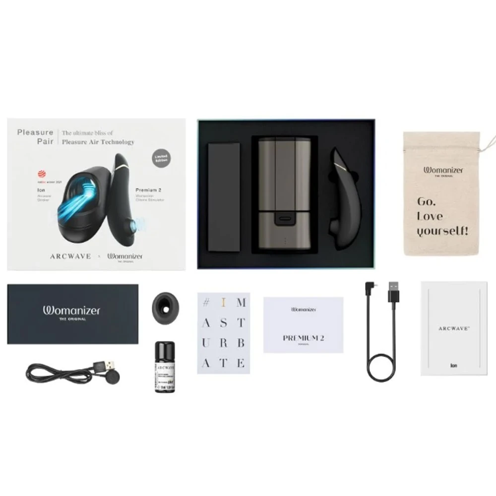 Arcwave İon&Womanizer Premıum 2 Pleasure Pair Set