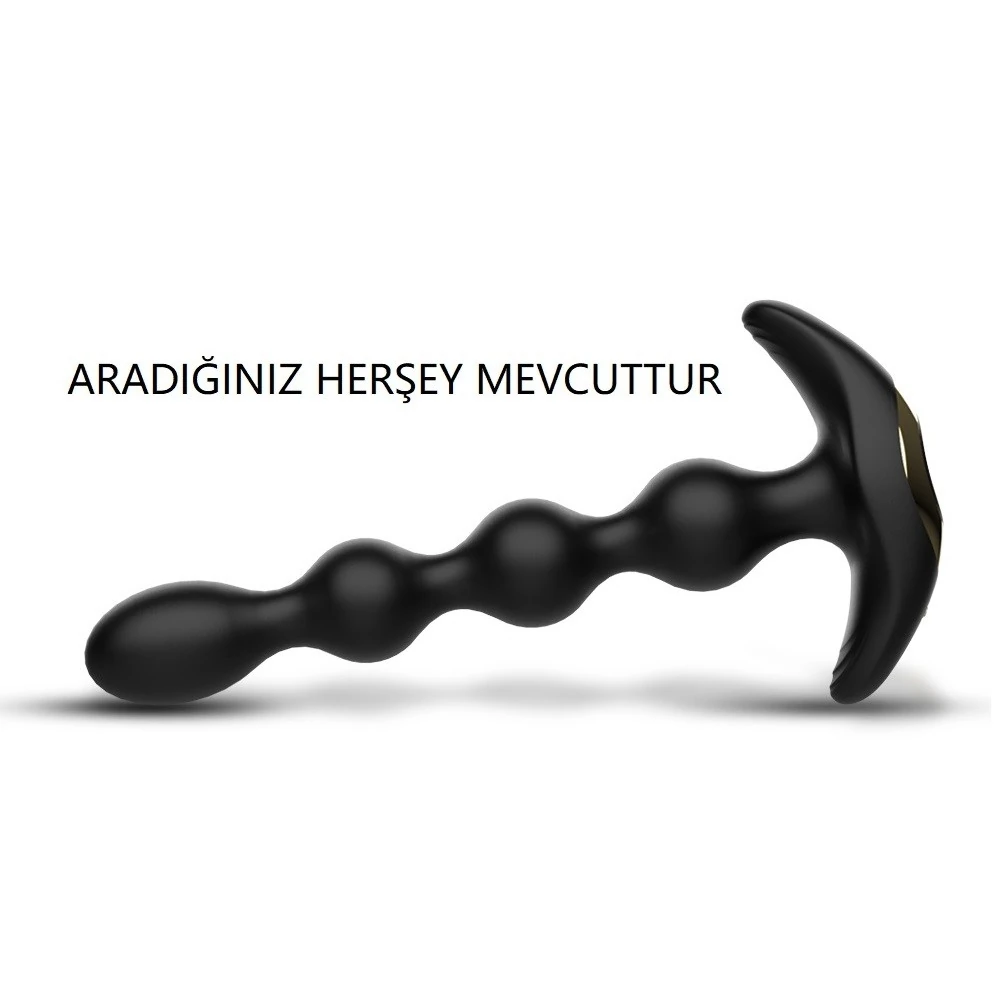 Austin 9 Modlu Titreşimli Kumandalı Esnek Boğumlu Anal Plug Vibratör