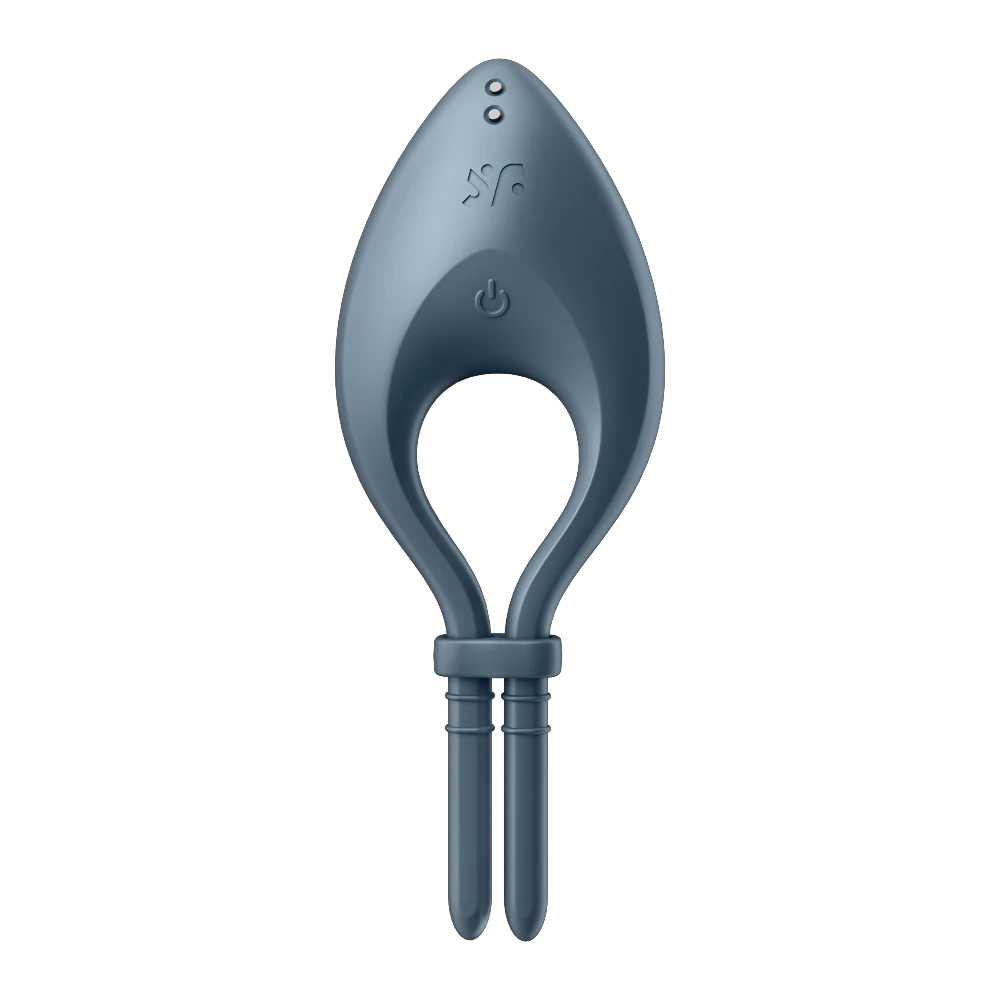 Satisfyer Bullseye Connect Dark Blue App Kontrollü Ayarlanabilir Titreşimli Penis Halkası