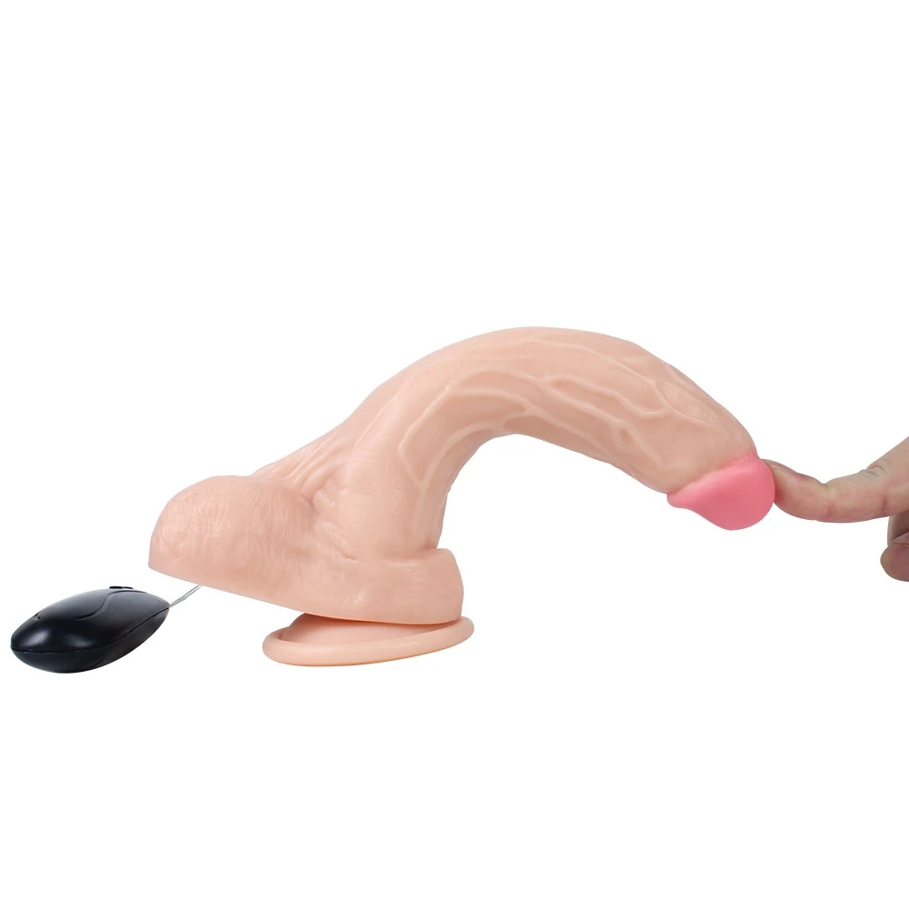 Dildo Series Dragon 21 Cm 10 Modlu Titreşimli Realistik Penis
