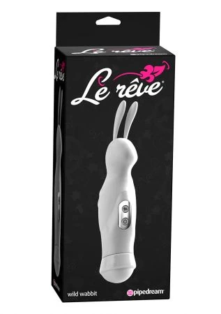 Le Reve Beyaz Yabani Tavşan Vibratörü Made İn U.S.A