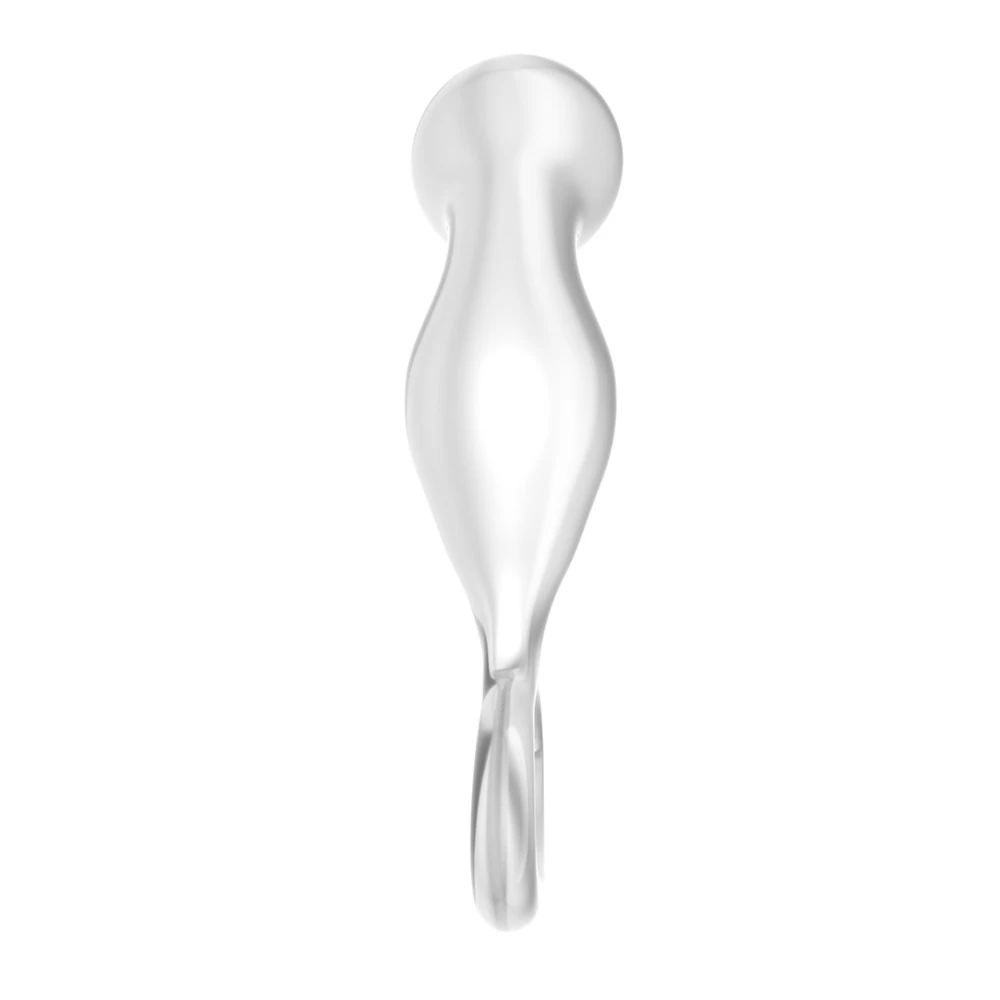 Lovetoy Glass Romance 12 Cm Prostat Cam Plug Dildo