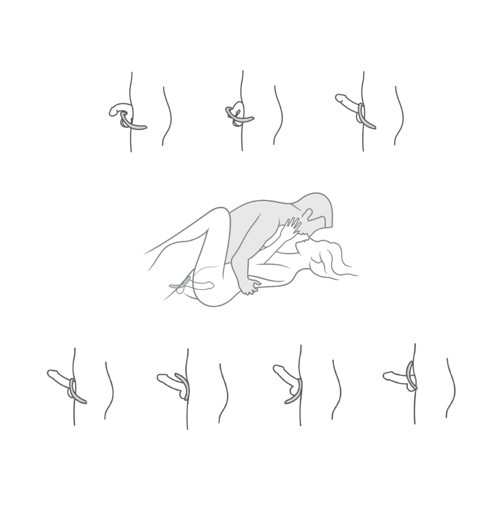 We-Vibe Verge Telefon Kontrol Titreşimli Penis Halkası (Kutusuz Sıfır Ürün)