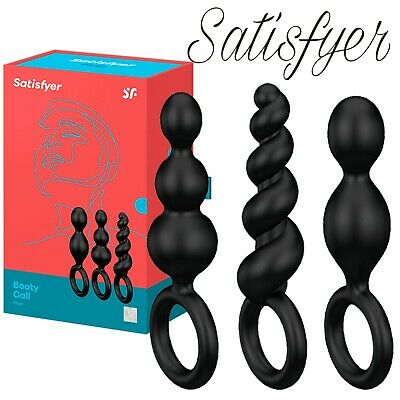 Satisfyer Booty Call Silikon 3 Lü Anal Set