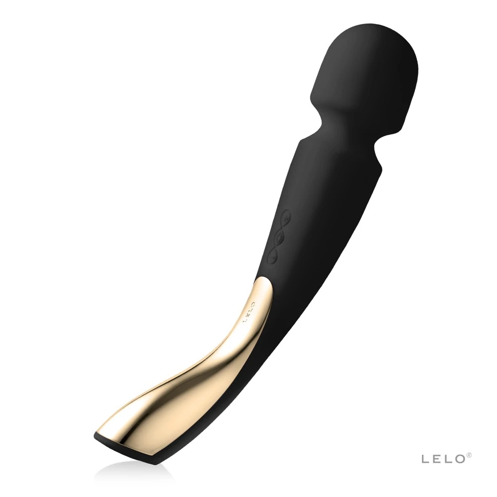 Lelo Smart Wand 2 Medium Black Orta Boy Çok Güçlü Masaj Aleti