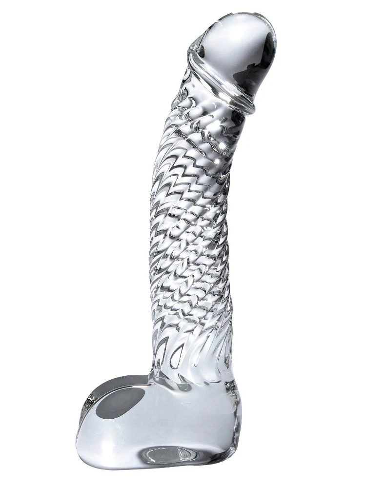 Pipedream Icicles No. 61 Glass Cam Dildo
