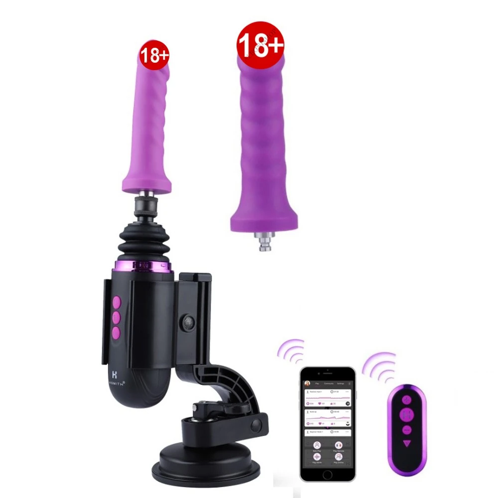 Hismith Elde Taşınabilir Premium Seyahat Çantalı Uygulama Kontrolü Mini Seks Makinesi