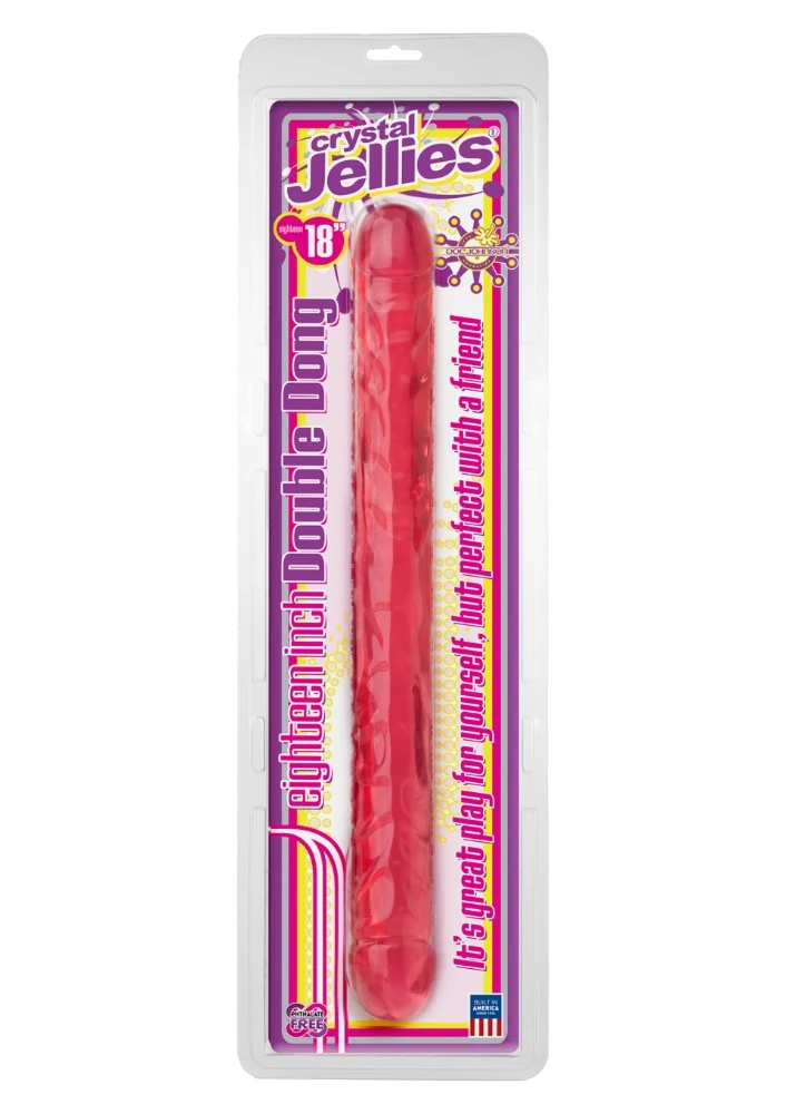 Doc Johnson 46 Cm Çift Başlı Realistik Penis