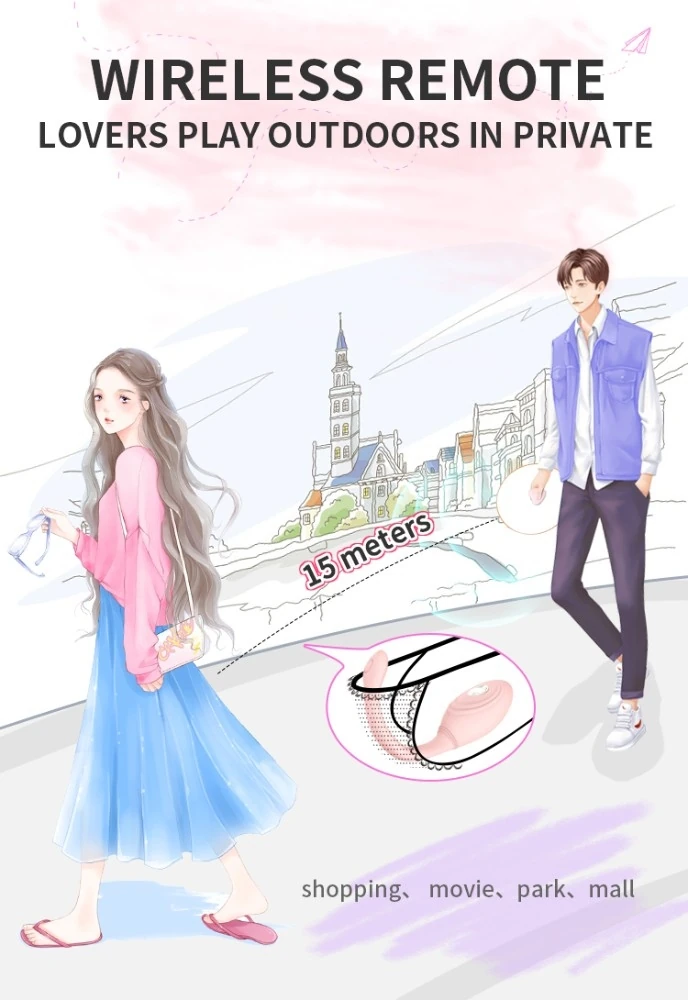 Wowyes 9 Modlu Titreşimli & Elektriksel Uyarım Kumandalı Vibratör