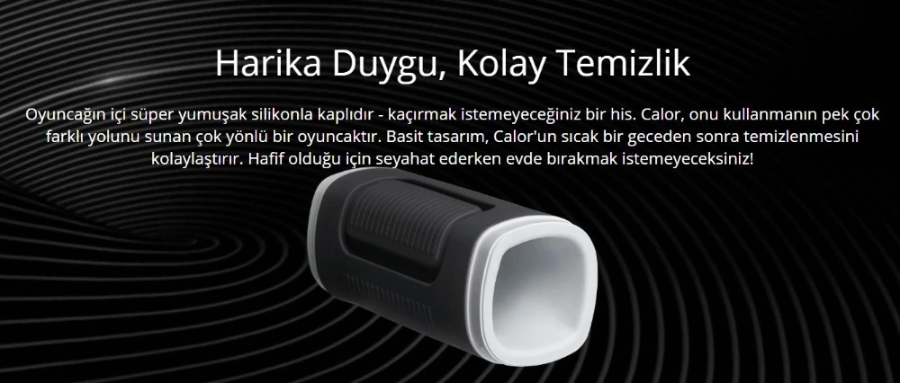 Lovense Calor Telefon Kontrollü Çiftlere Özel Akıllı Mastürbatör