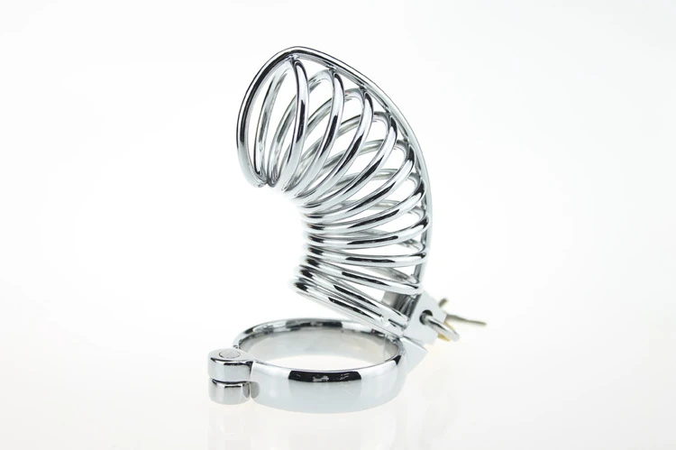 Bonilove Metal Chastity Cage Fetiş Kilitli Penis Kafesi