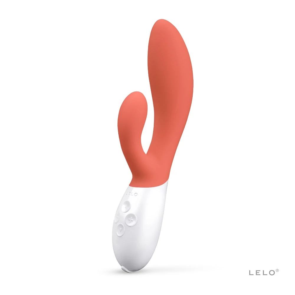 Lelo Ina 3 Coral G-Bölgesi & Klitoris Özel Rabbit Vibratör