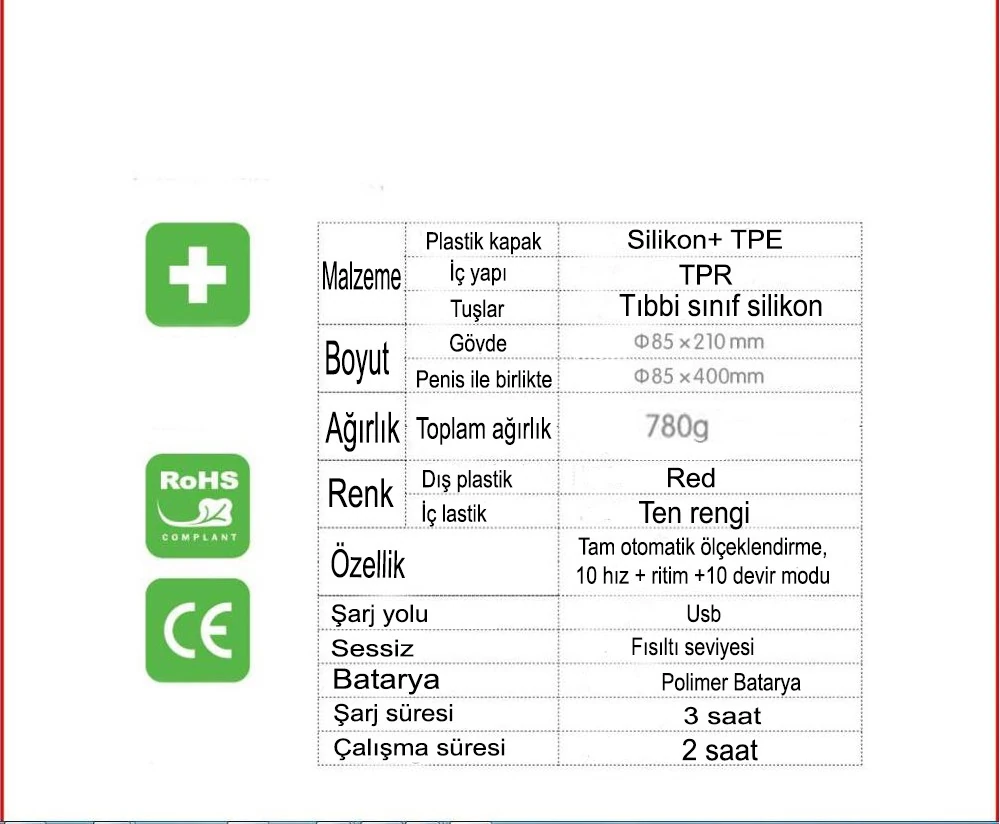Ayarlanabilir İleri Geri Gidebilen Güçlü ve Vantuzlu Seks Makinesi