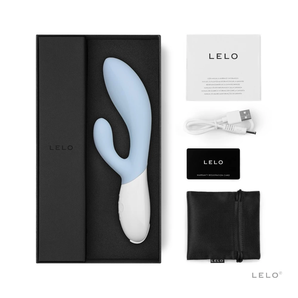 Lelo Ina 3 Seafoam G-Bölgesi & Klitoris Özel Rabbit Vibratör