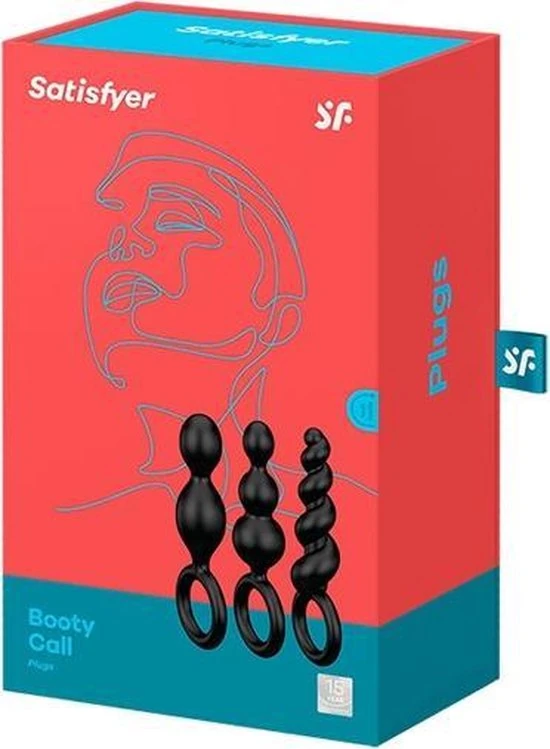 Satisfyer Booty Call Silikon 3 Lü Anal Set