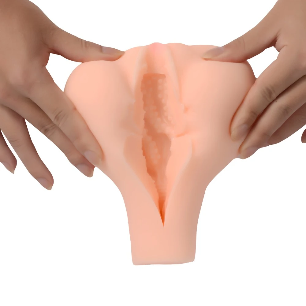 Hosokawa Realistik Suni Vajina ve Anüs Titreşimli Mastürbatör