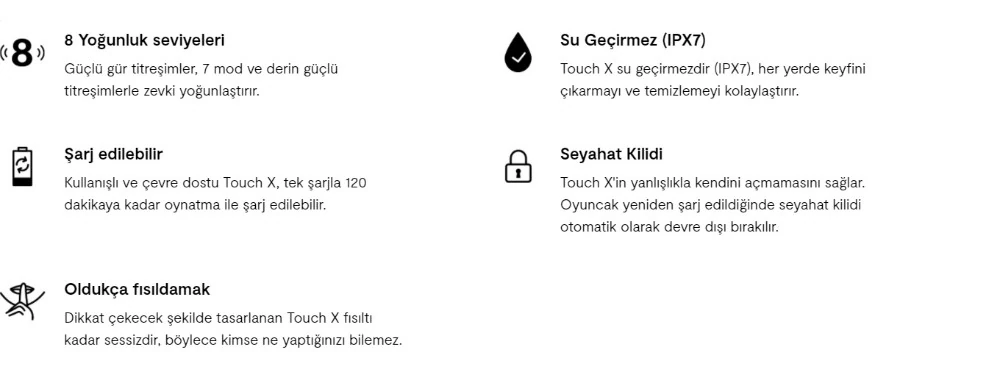 We-Vibe Touch X Green Velvet Mini Vibratör