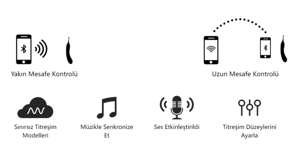 Lovense Hyphy Telefon Uyumlu Çift Taraflı Vibratör
