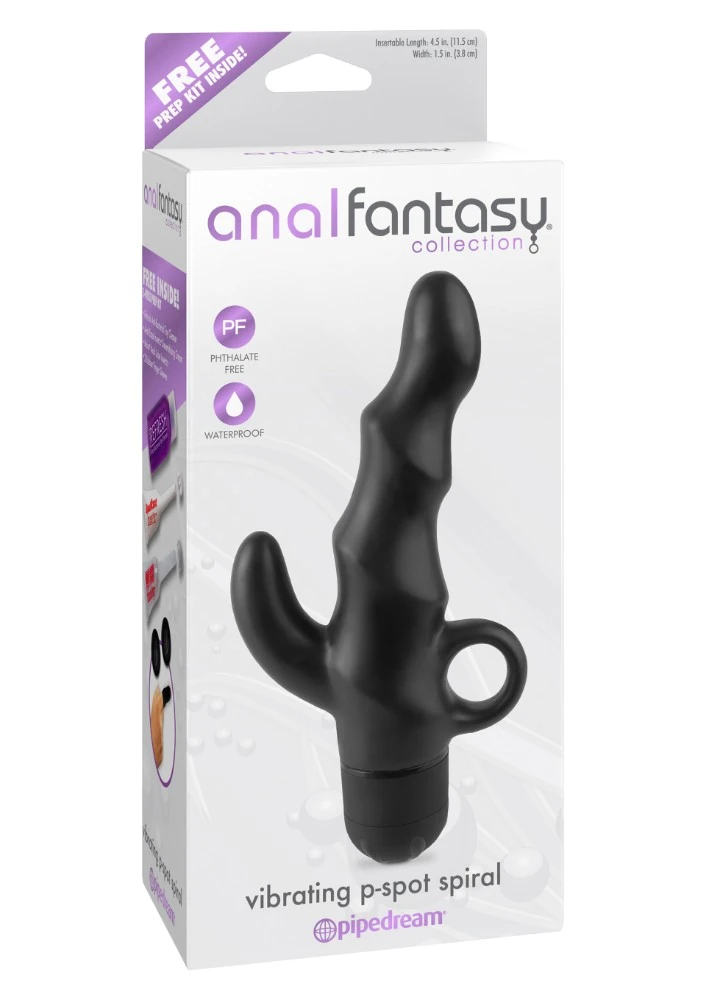 Pipedream Anal Fantasy Collection P-Spot Spiral Titreşimli Prostat Masaj Vibratör