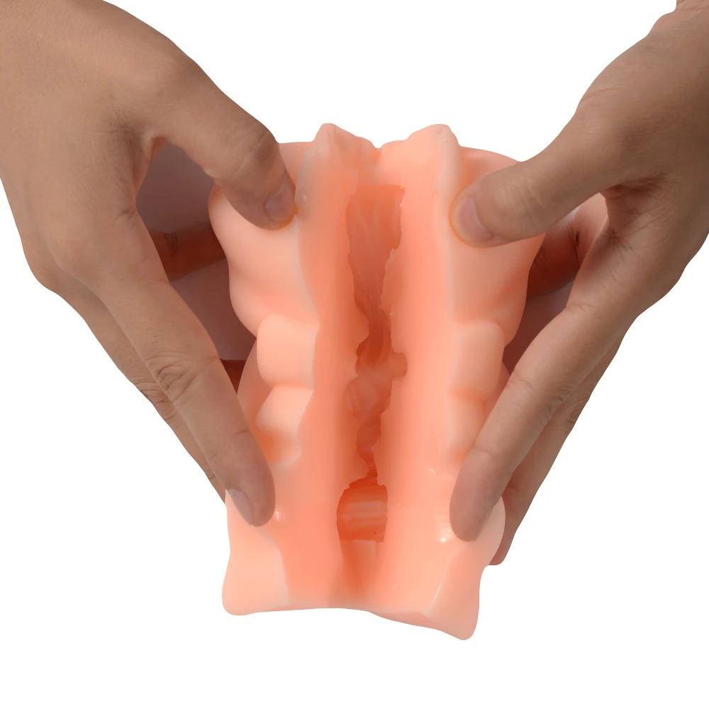 Huizi Silikon Realistik Suni Vajina Mastürbatör