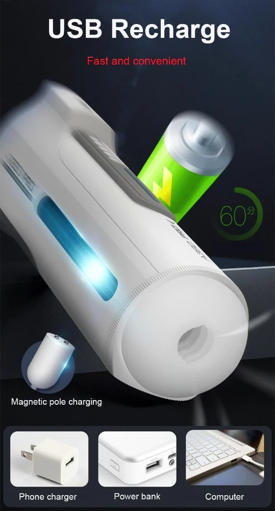 Leten A380 Pro Otomatik 10 Modlu İleri Geri Hareketli Sesli ve Isınabilen Mastürbatör