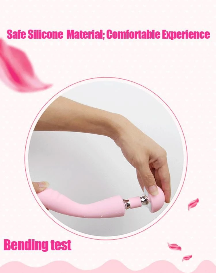 Wowyes İ7 Sihirli Çift Taraflı G-Bölgesi Uyarıcı Vibratör ve Masaj Aleti