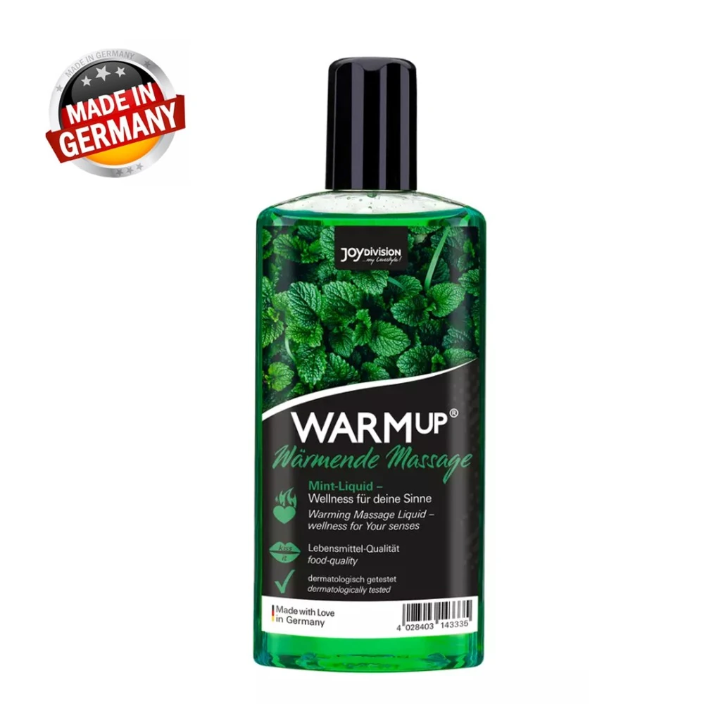Joy Division Warm Up Nane Aromalı Isıtıcı Masaj Jeli 150 Ml