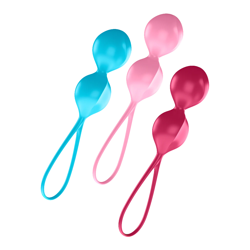 Satisfyer V Balls 3 Adet Yumuşak Dokulu Kegel Egzersiz Top Seti