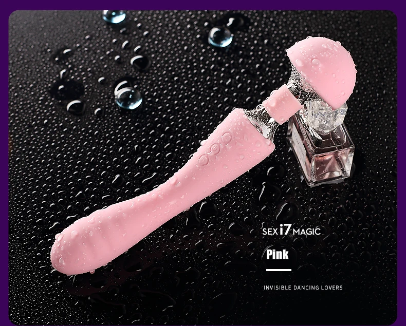 Wowyes İ7 Sihirli Çift Taraflı G-Bölgesi Uyarıcı Vibratör ve Masaj Aleti