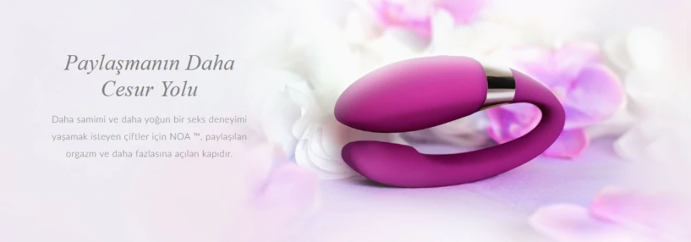 Lelo Noa Cerise Giyilebilen Çiftlere Özel Vibratör