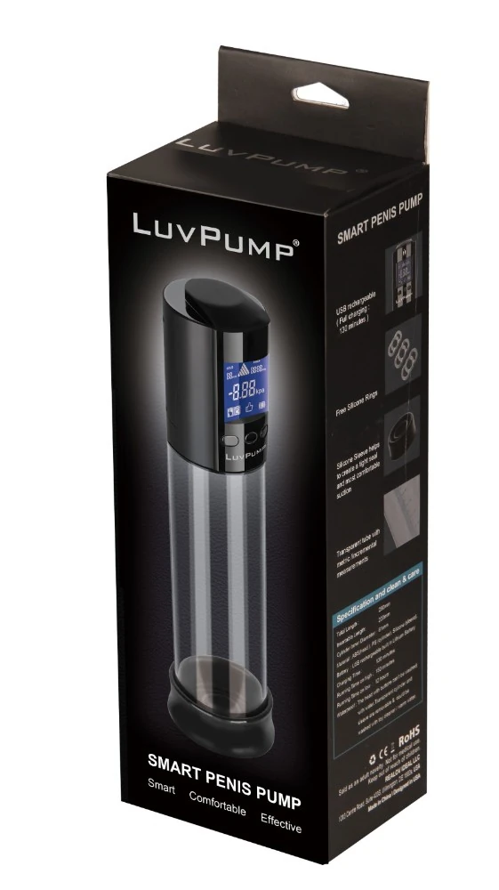 Professional LCD Ekran Güçlü Otomatik Penis Vakum Pompası