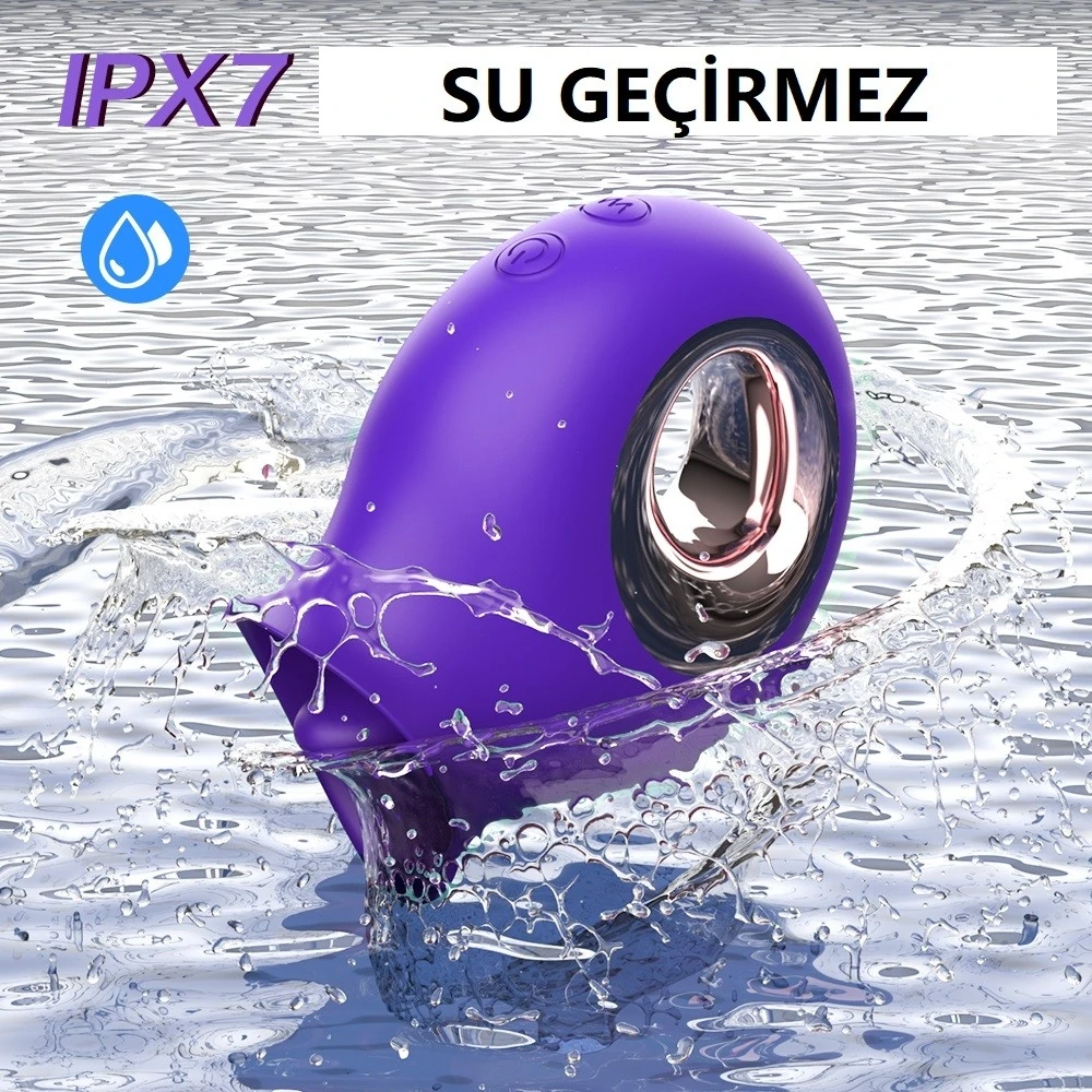 Amazing 9 Modlu Titreşimli & 9 Fonksiyonlu Dil Hareketli Vibratör