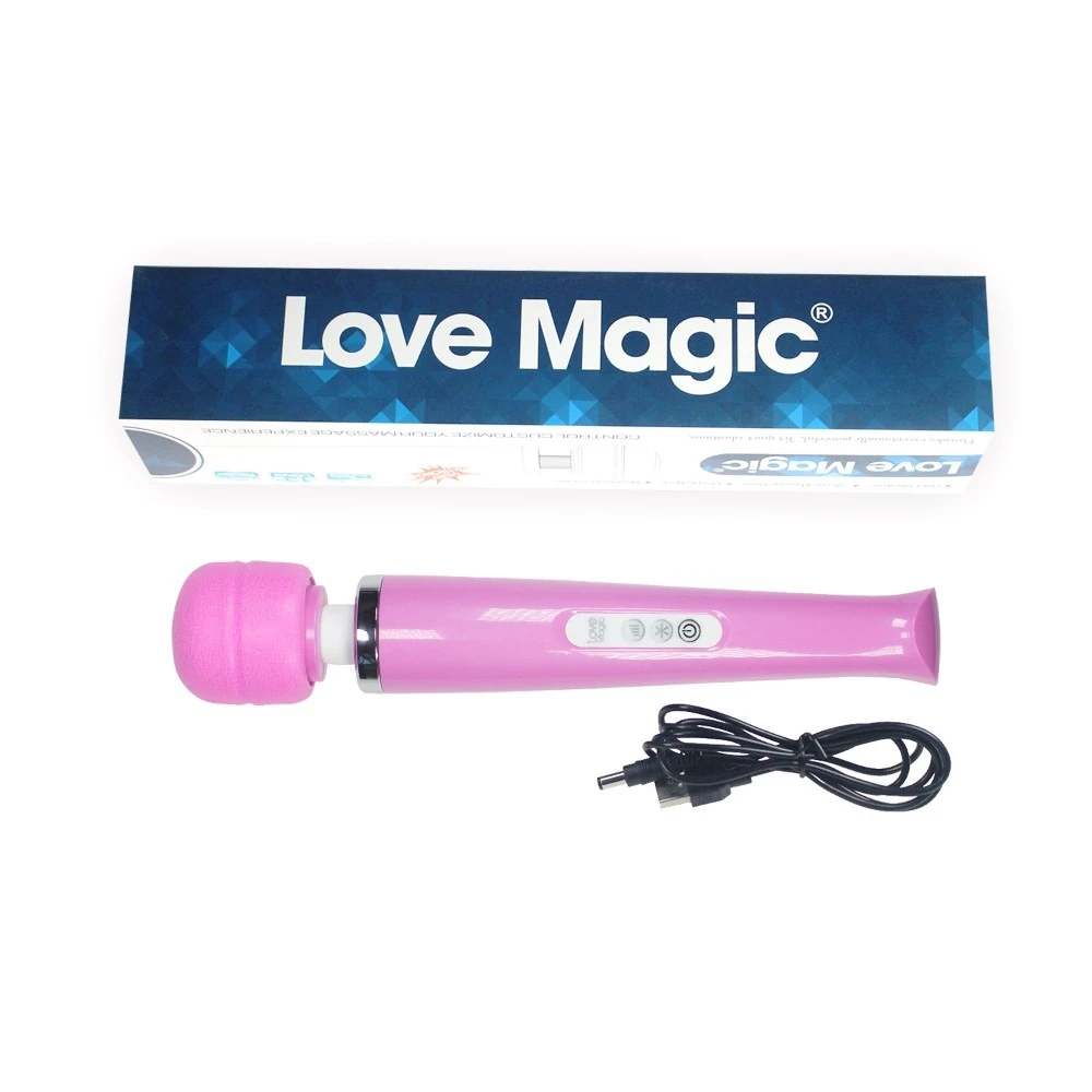Magic Wand 20 Hızlı Şarjlı Pembe Masaj ve Orgazm Vibratör
