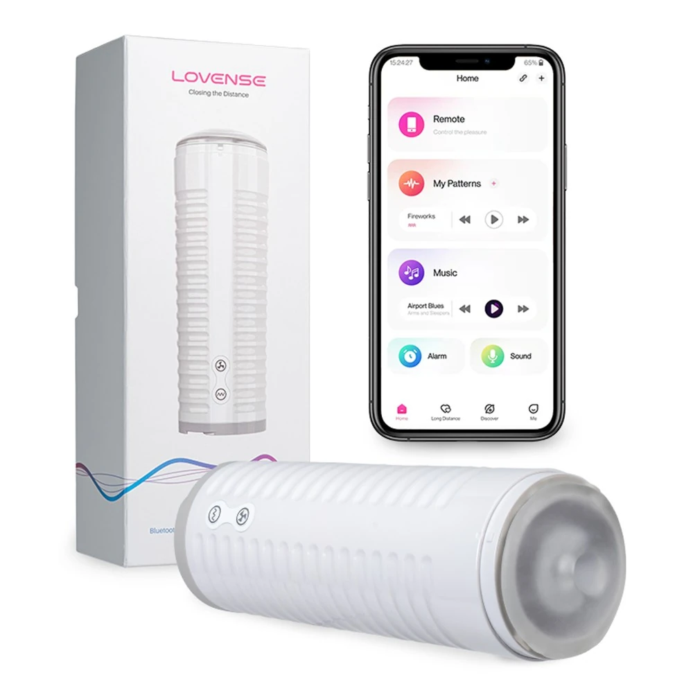 Lovense - Max 2 Telefon Uyumlu Lüks Mastürbatör