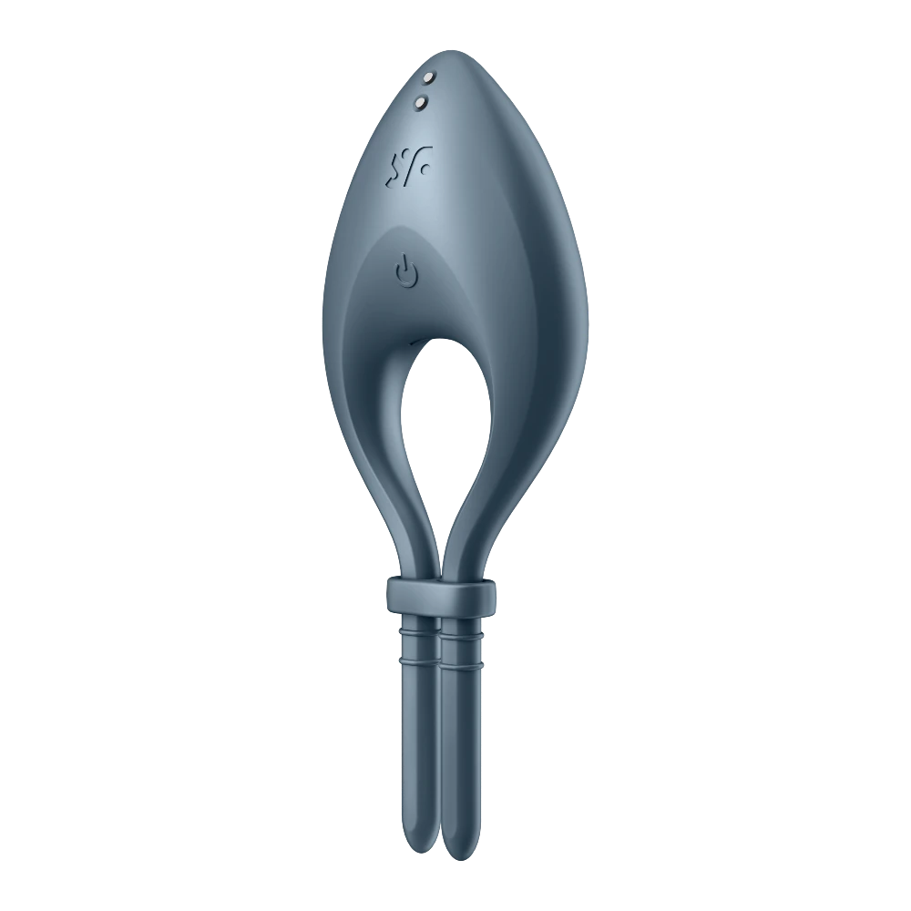 Satisfyer Bullseye Connect Dark Blue App Kontrollü Ayarlanabilir Titreşimli Penis Halkası