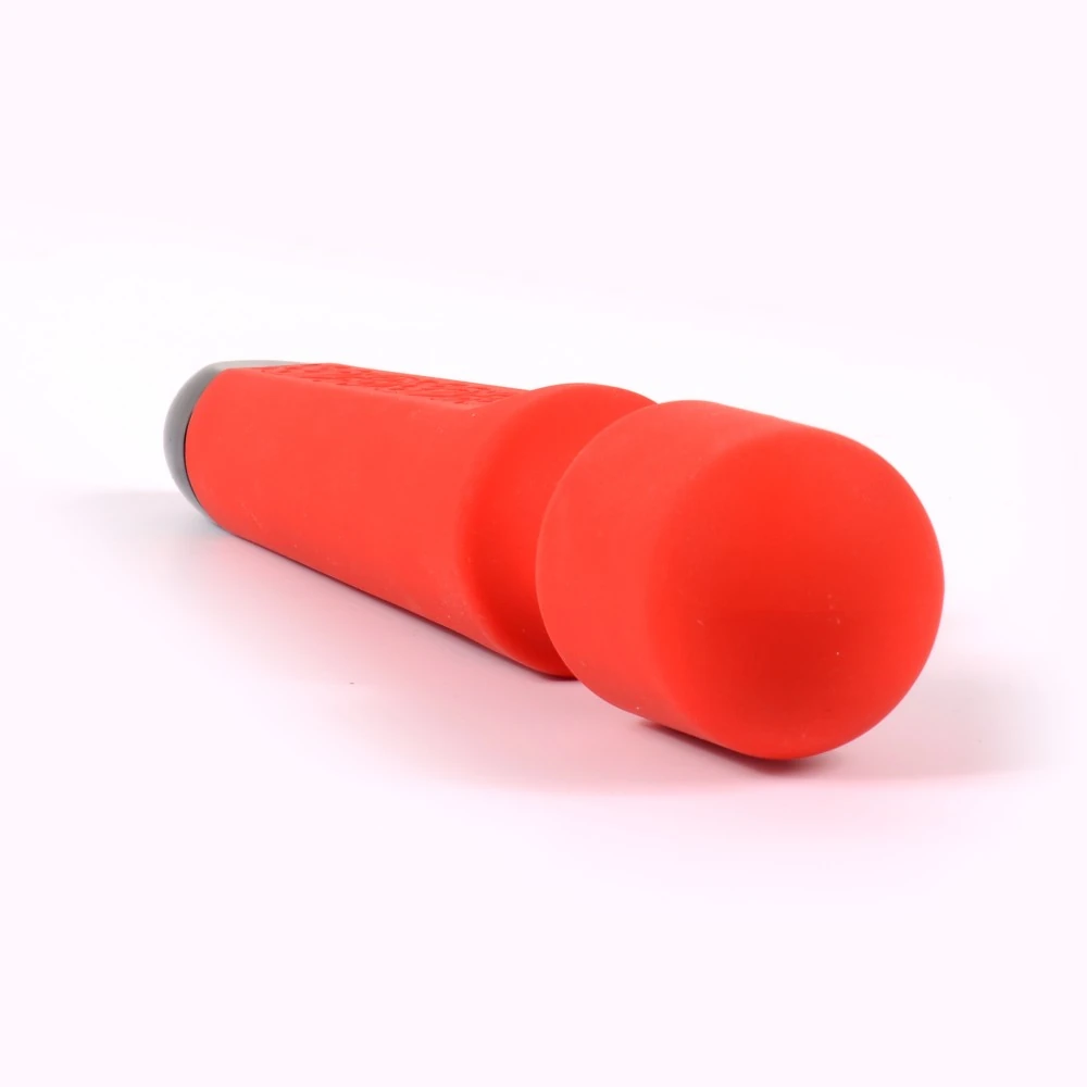 Silikon Güçlü Titreşime Sahip 10 Modlu Magic Wand Masaj Vibratörü