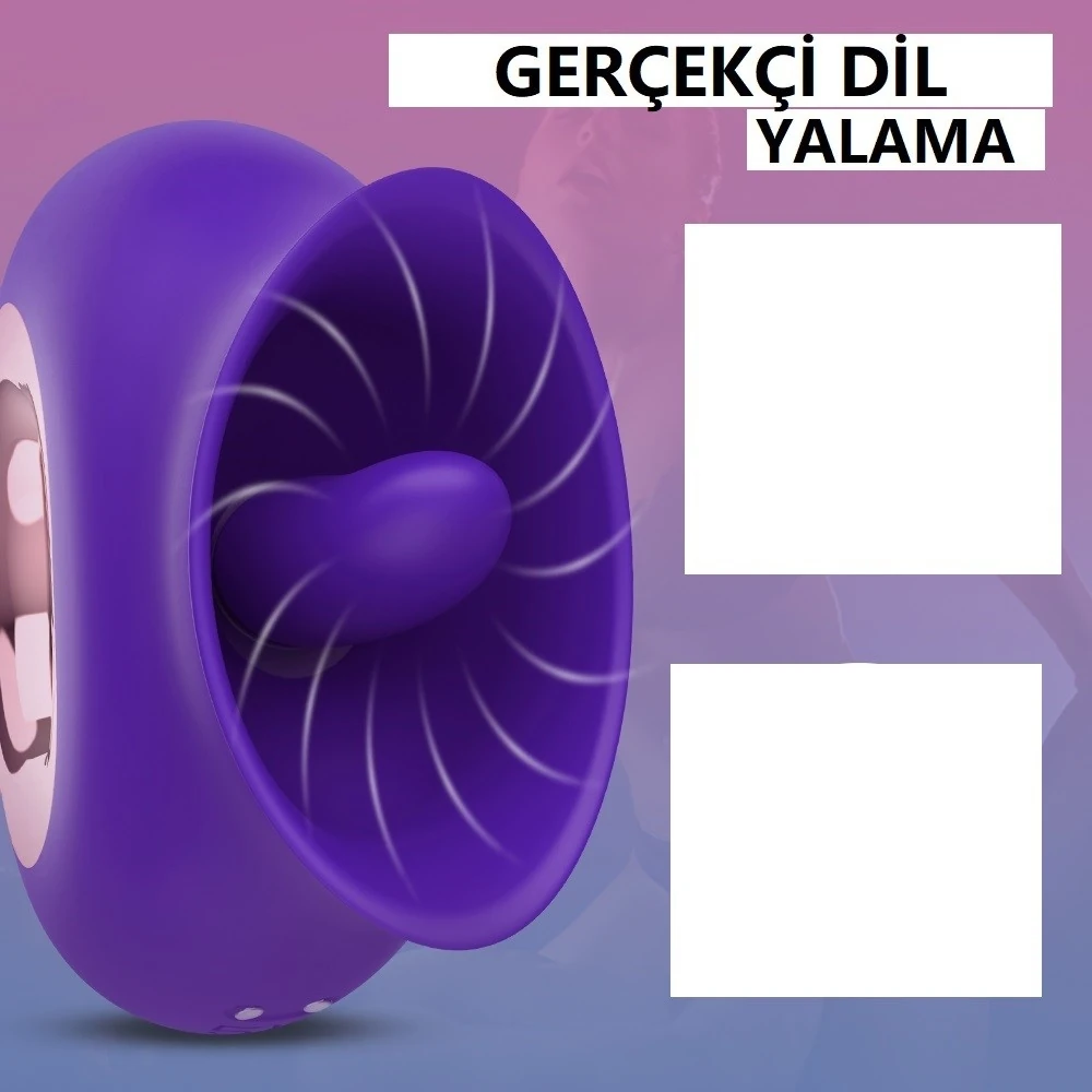Amazing 9 Modlu Titreşimli & 9 Fonksiyonlu Dil Hareketli Vibratör