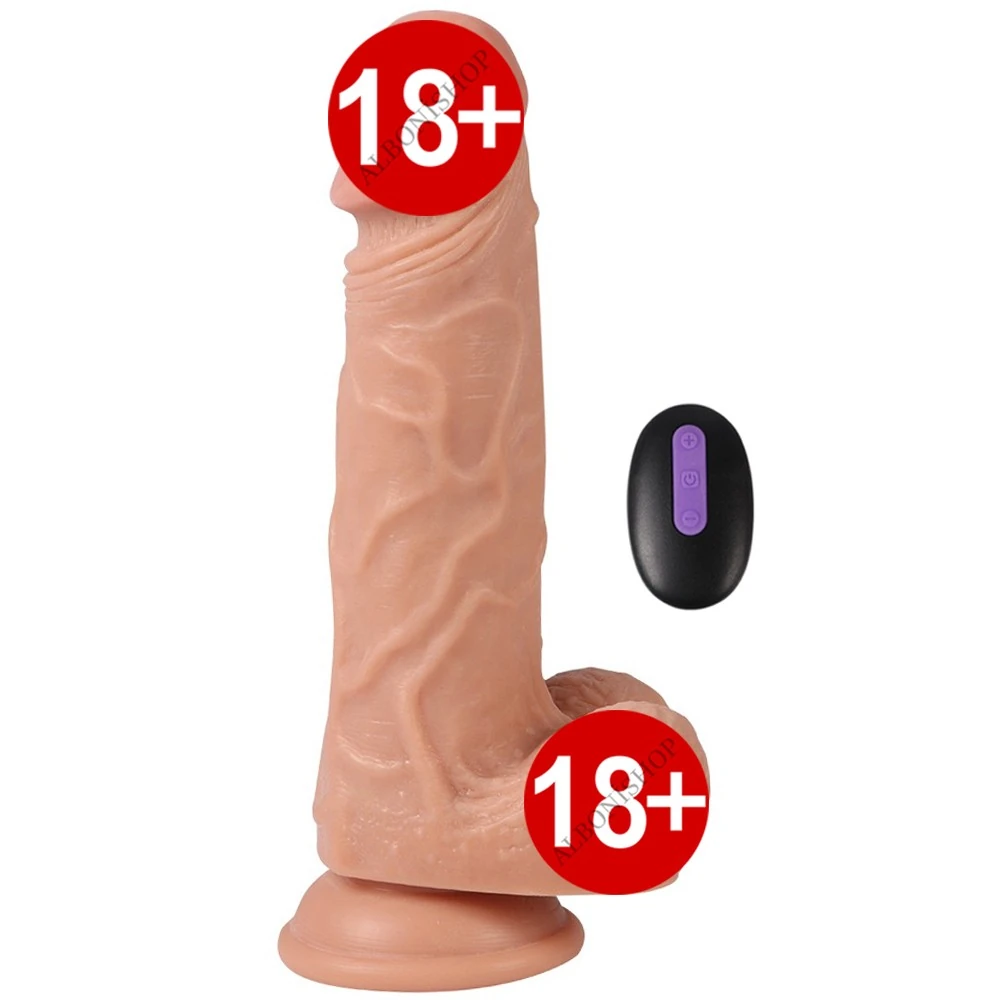 Kumandalı 20 Farklı Titreşimli 21 Damarlı Realistik Penis