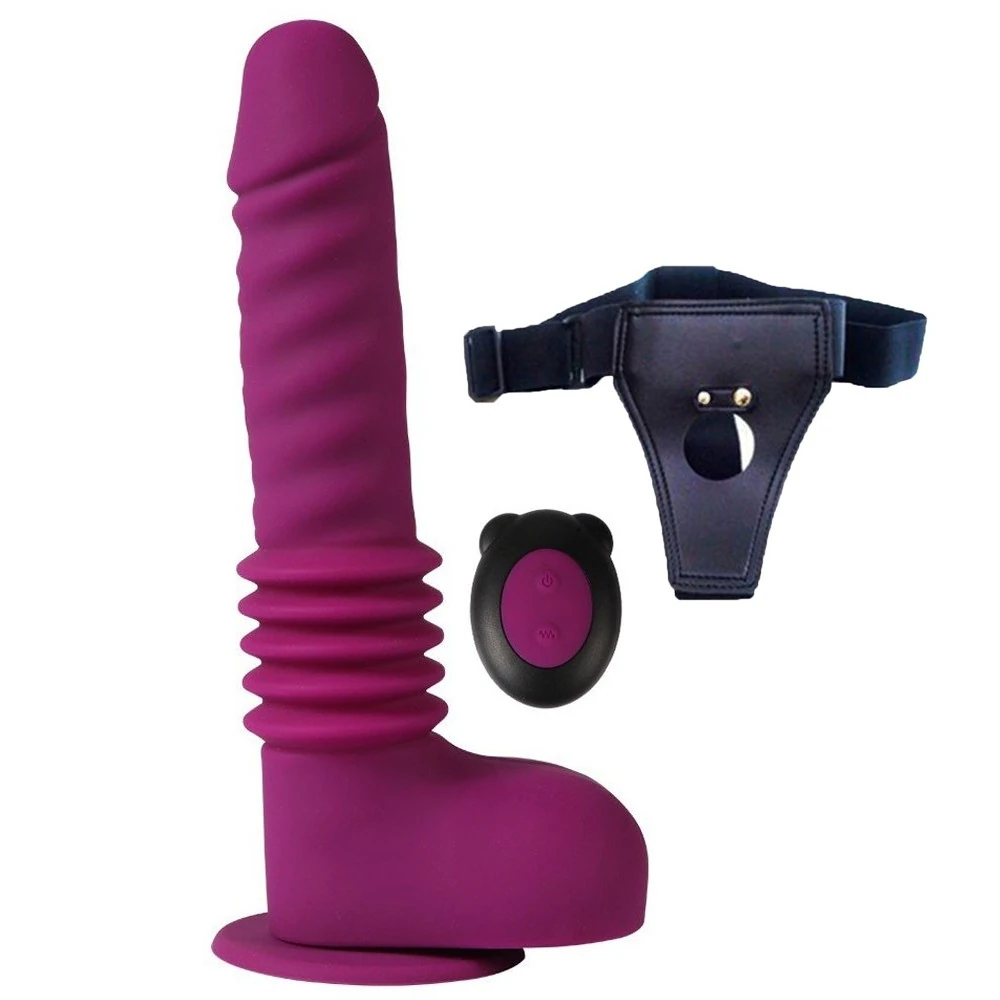 Isaiah Kumandalı 3 Hız Modlu İleri Geri Hareketli Belden Bağlamalı Vibratör