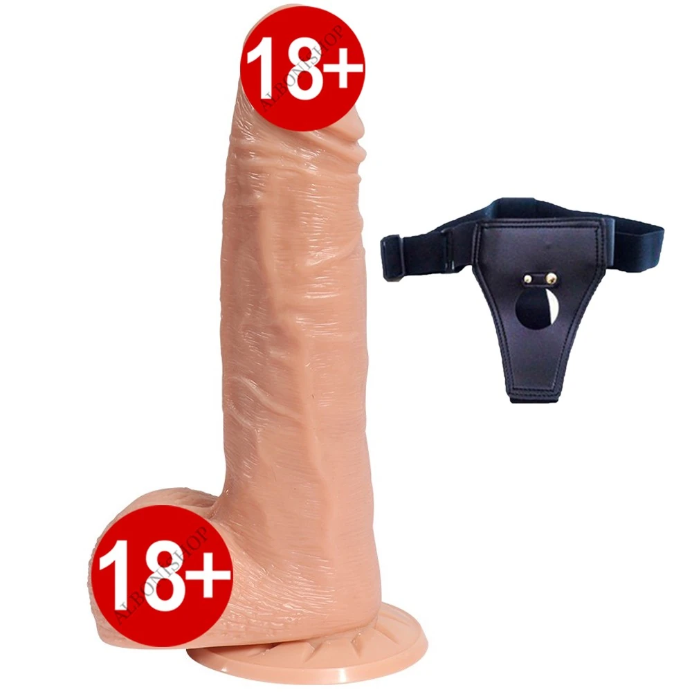 Gidip Gelmeli Usb Şarjlı Belden Bağlamalı Realistik Penis