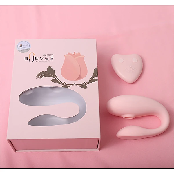 Wowyes A7 Emiş Yapabilen G-Bölgesi ve Klitoris Uyarıcı Giyilebilen Kumandalı Vibratör