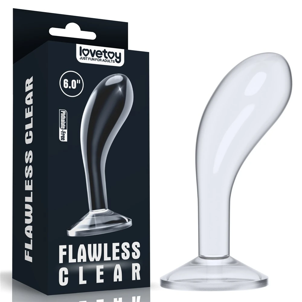 Lovetoy Flawless Clear 15 Cm Jel Dokulu Prostat Uyarıcı Anal Plug