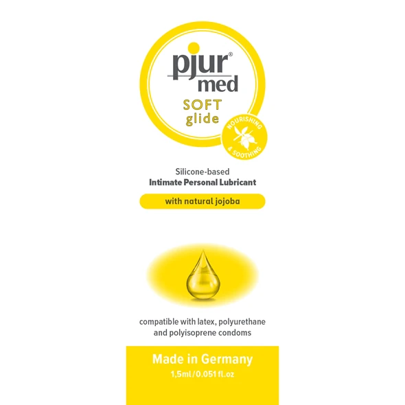 Pjur Med SOFT Ultra Kaliteli Kayganlaştırıcı Jel 1.5 Ml (Tek Kullanımlık)