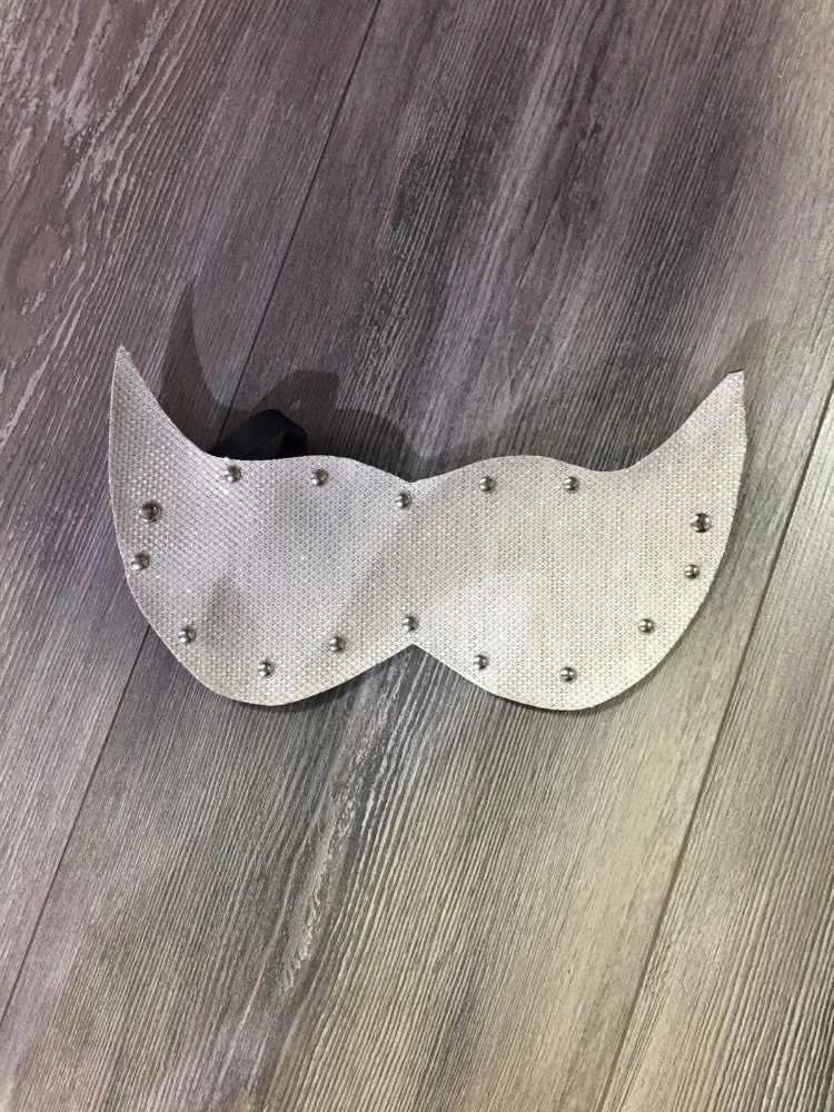 Simli Bej Renkli Kapalı Göz Maskesi