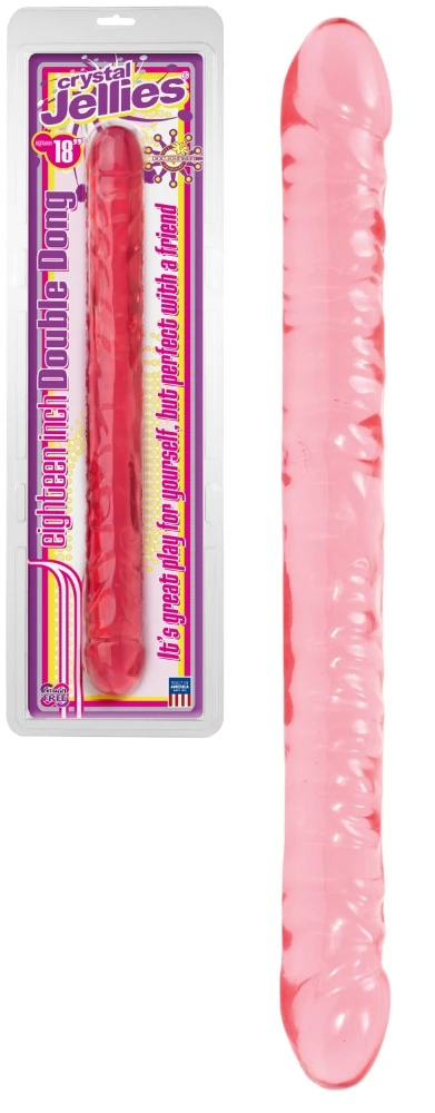 Doc Johnson 46 Cm Çift Başlı Realistik Penis